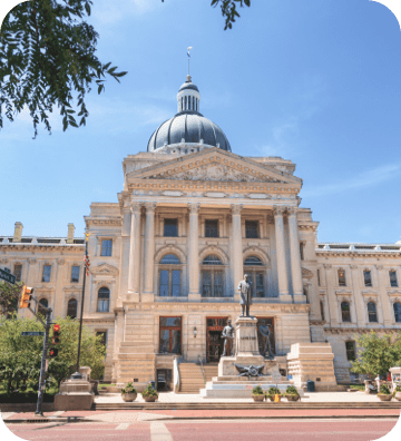 Indiana State Capital Dome